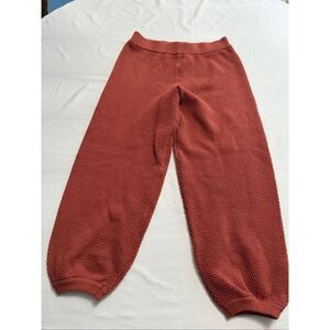 Free People FP Beach Hailee Waffle Stitch Pants Lounge Size Small